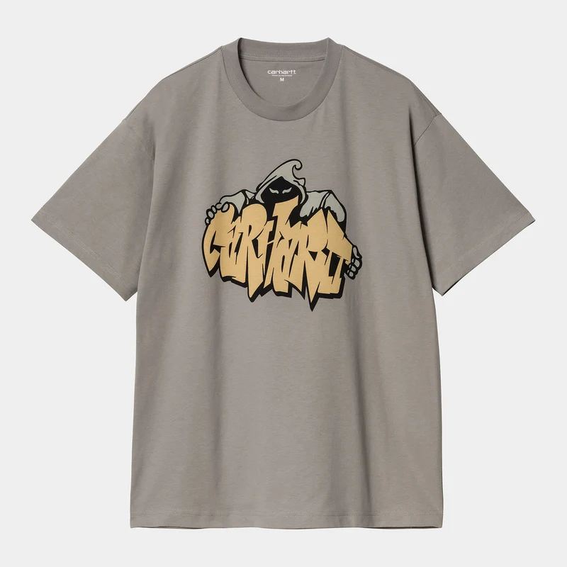 Carhartt WIP Yute Kurzarm-T-Shirt für Herren - Misty Grey