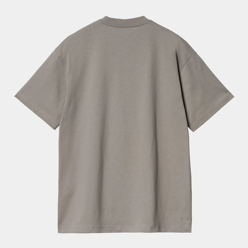 Carhartt WIP Yute Kurzarm-T-Shirt für Herren - Misty Grey
