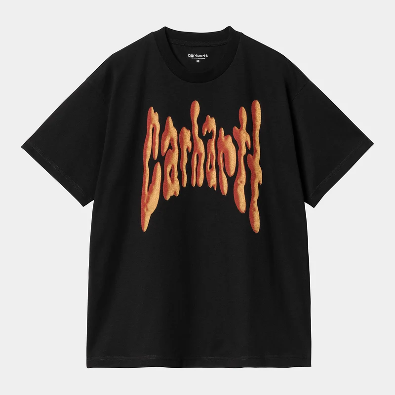 Carhartt WIP Herren Goo Kurzarm-T-Shirt - Schwarz