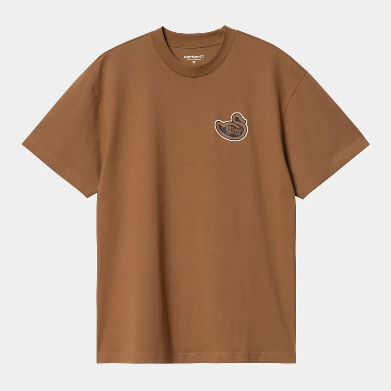 Carhartt WIP T-Shirt „Brown Ducks“ für Herren – Hamilton Brown