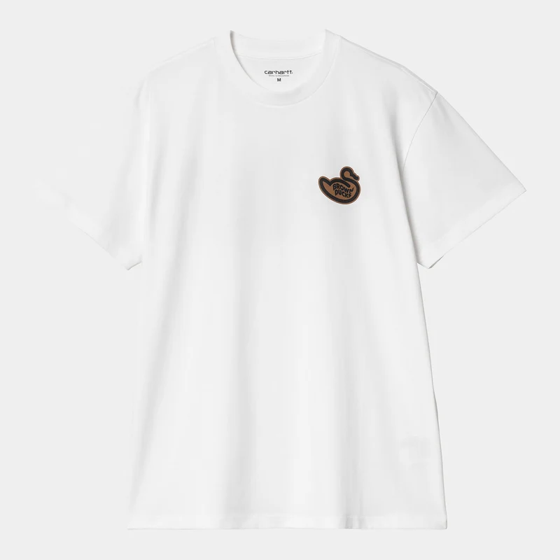 Carhartt WIP Brown Ducks T-Shirt für Herren - Weiß