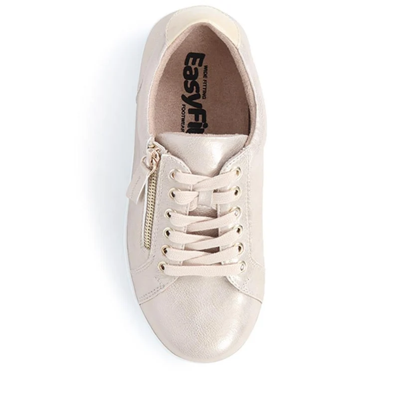 Extra Wide Chunky Trainers - ITALIA / 326 313 - Soft Gold
