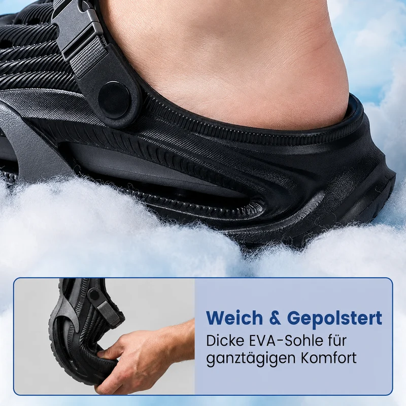Olezzo | Atmungsaktive Herren-Sandalen für Alltag und Freizeit