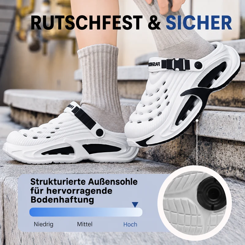 Olezzo | Atmungsaktive Herren-Sandalen für Alltag und Freizeit