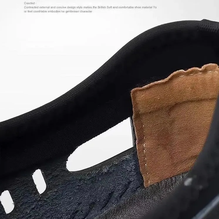Caforo | Rutschfeste Outdoor-Slipper mit weichem Leder