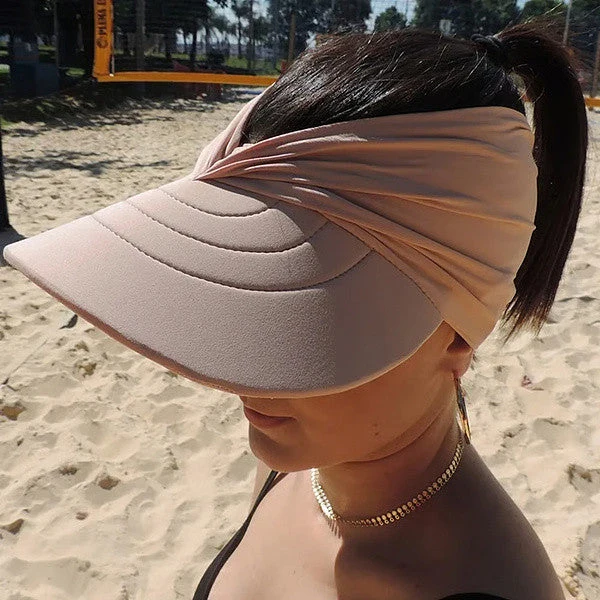 Kolviana | Breiter Sonnenhut mit flexiblem Visier