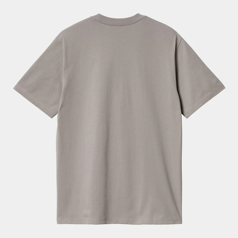 Carhartt WIP T-Shirt „University Script“ für Herren – Misty Grey