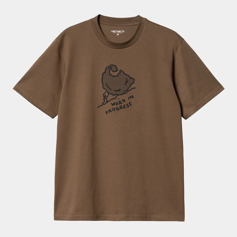 Carhartt WIP Herren Move On Up T-Shirt - Schokolade