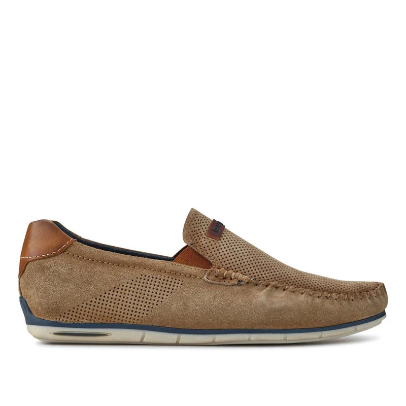 Leather Slip-On Shoes - BUG41507 / 326 683 - Sand