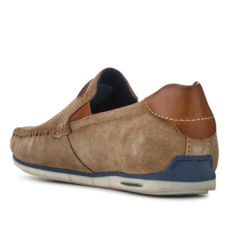 Leather Slip-On Shoes - BUG41507 / 326 683 - Sand
