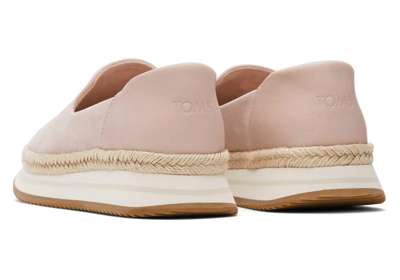 TOMS Jocelyn Espadrille-Sneakers aus Wildleder für Damen - Rosa