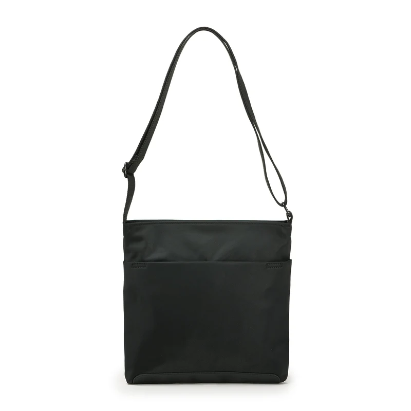 ROKA All Black Kennington B Corn Medium Recycling-Nylonbeutel