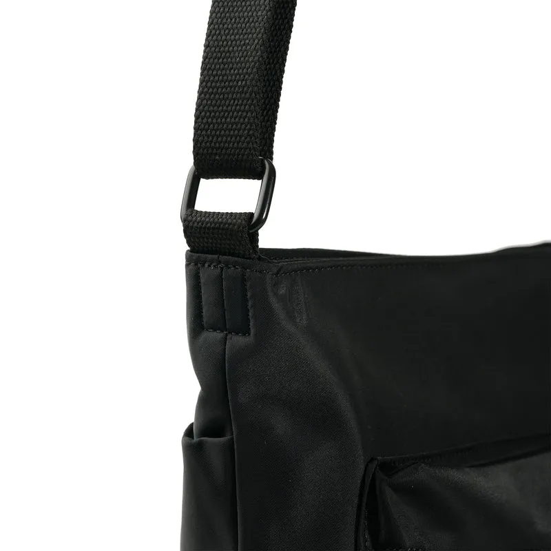 ROKA All Black Kennington B Corn Medium Recycling-Nylonbeutel