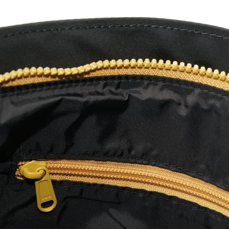ROKA All Black Kennington B Corn Medium Recycling-Nylonbeutel