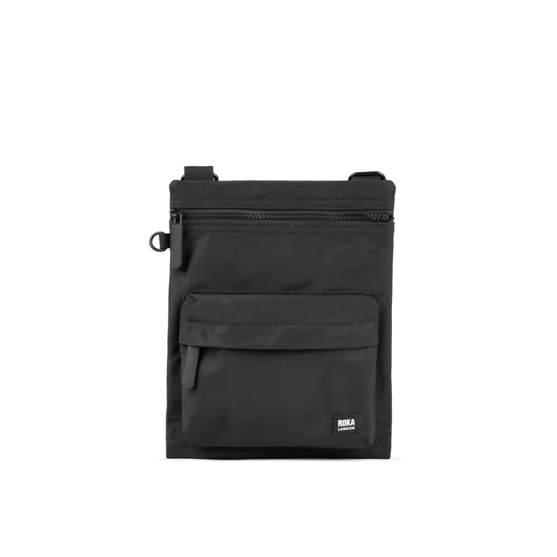 ROKA All Black Chelsea B Recycelter Nylonbeutel