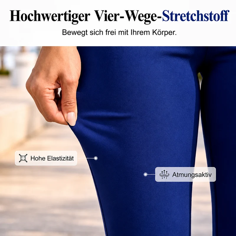 Crescentia | Stilvolle Culotte mit seitlichen Knopfakzenten