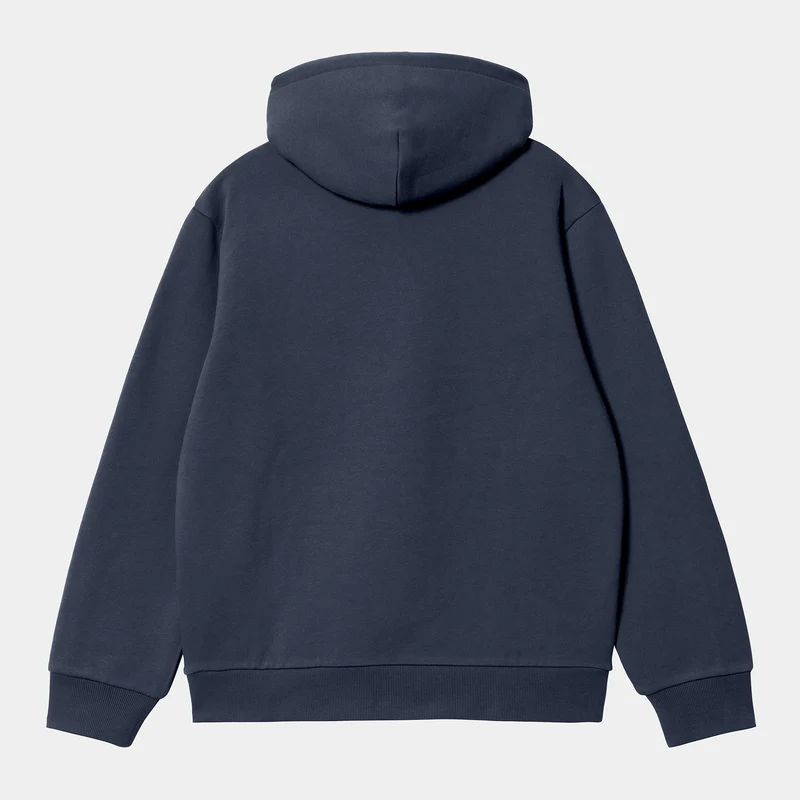 Carhartt WIP Herren Carhartt Hoodie - Luftwaffenblau / Malbec