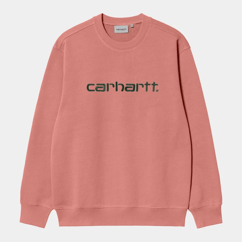 Carhartt WIP Herren Carhartt WIP Sweattop - Altrosa / Bergahorn