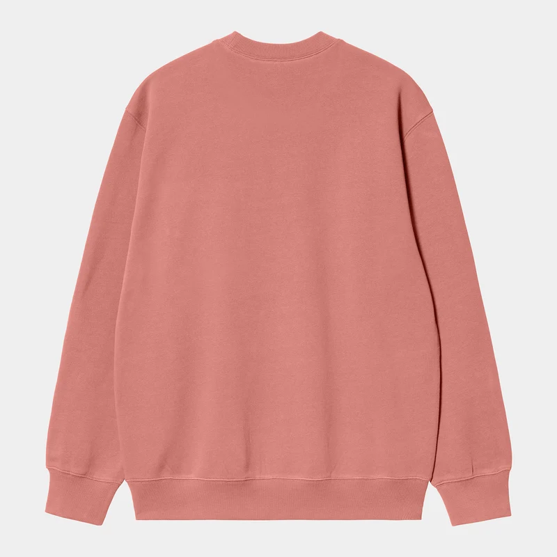 Carhartt WIP Herren Carhartt WIP Sweattop - Altrosa / Bergahorn