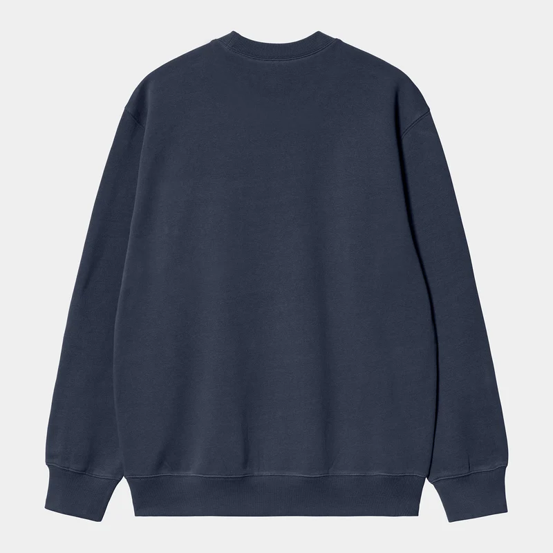 Carhartt WIP Herren Carhartt WIP Sweattop - Luftwaffenblau / Malbec