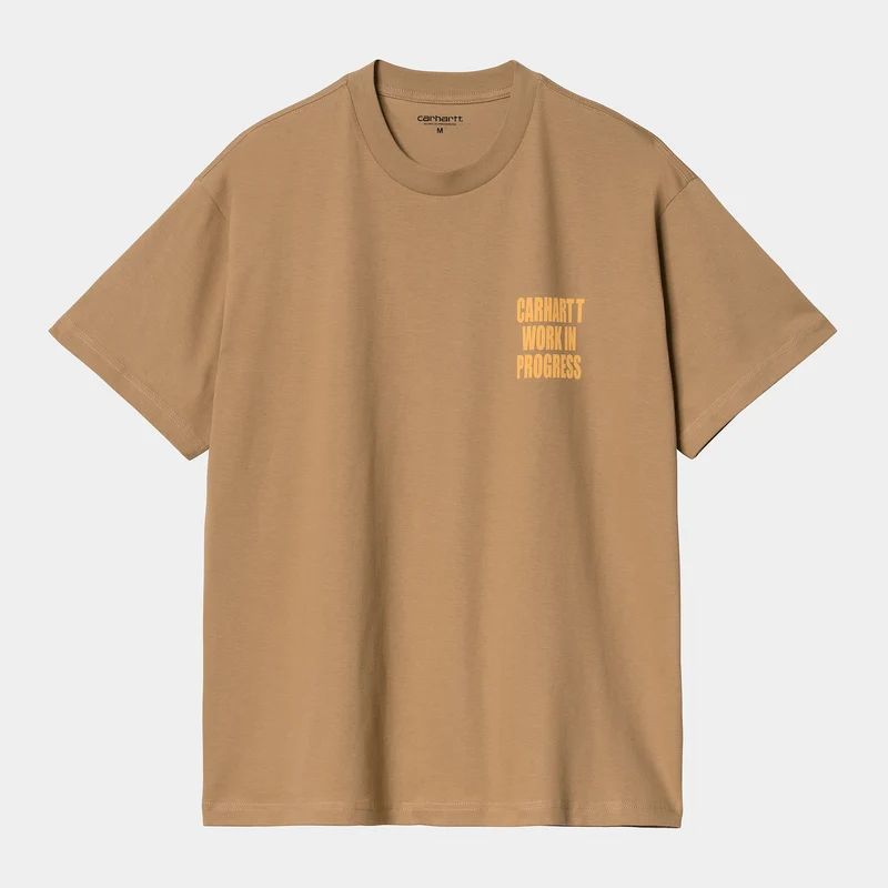 Carhartt WIP Archivo Kurzarm-T-Shirt für Herren - Erdnuss