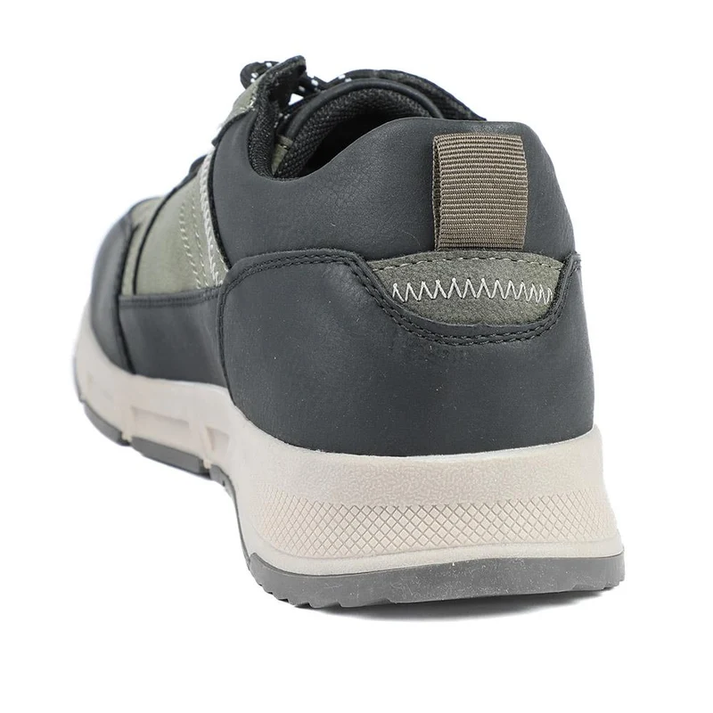 Wide Fit Rugged Lace Up Trainers - WBINS42068 / 327 865 - Khaki