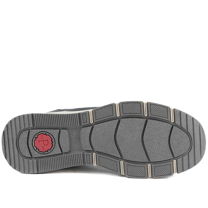 Wide Fit Rugged Lace Up Trainers - WBINS42068 / 327 865 - Khaki