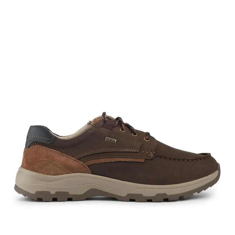 EasyFit Extra Wide Water Resistant Lace Up Shoes - MARTIN / 328 223 - Brown