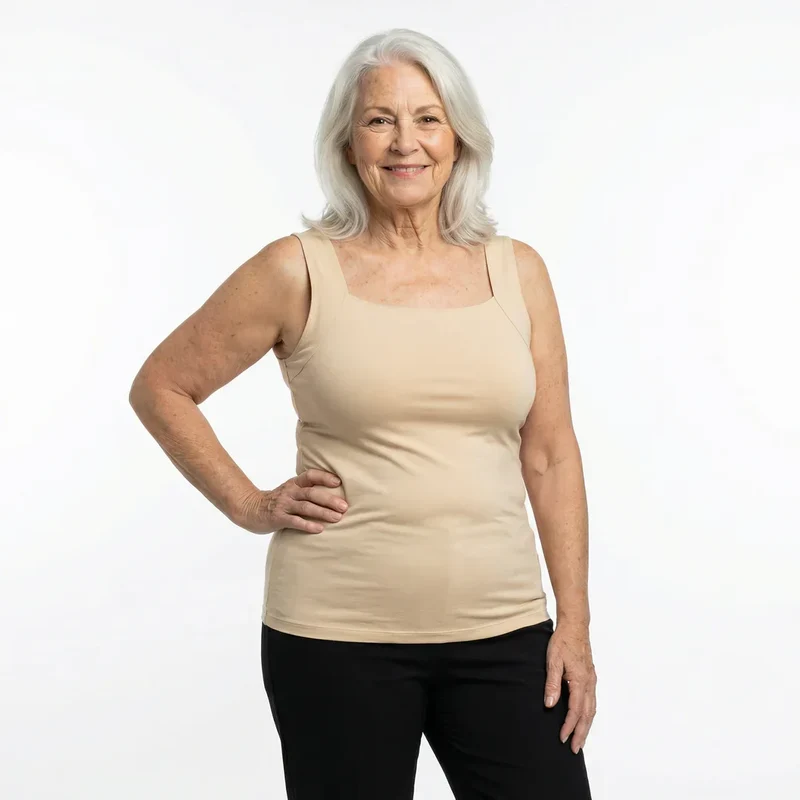 Millicent | Weiches Damen-Oben mit integriertem Support