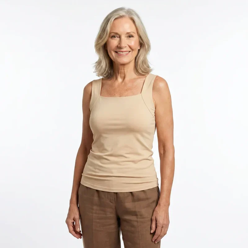 Millicent | Weiches Damen-Oben mit integriertem Support