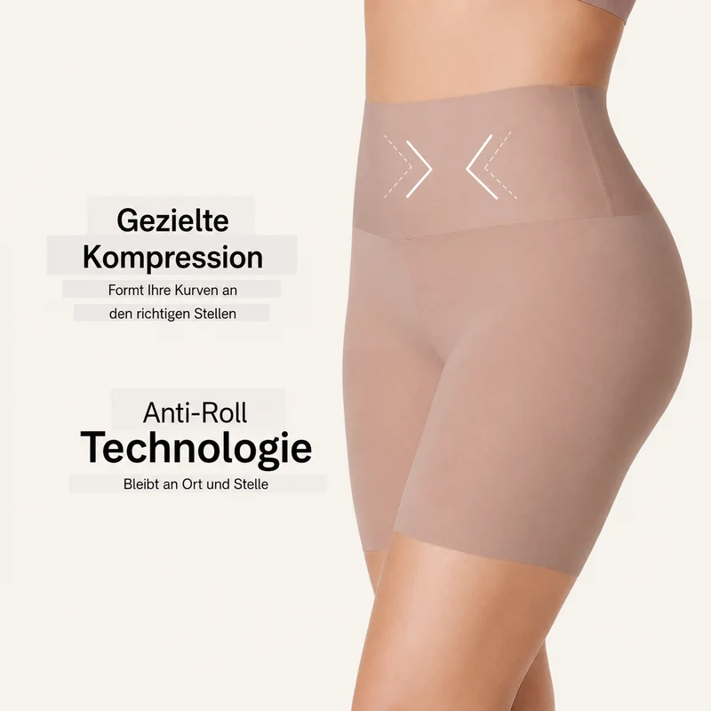 Vylentin | Unsichtbare Shaper-Shorts mit Anti-Roll-Bund