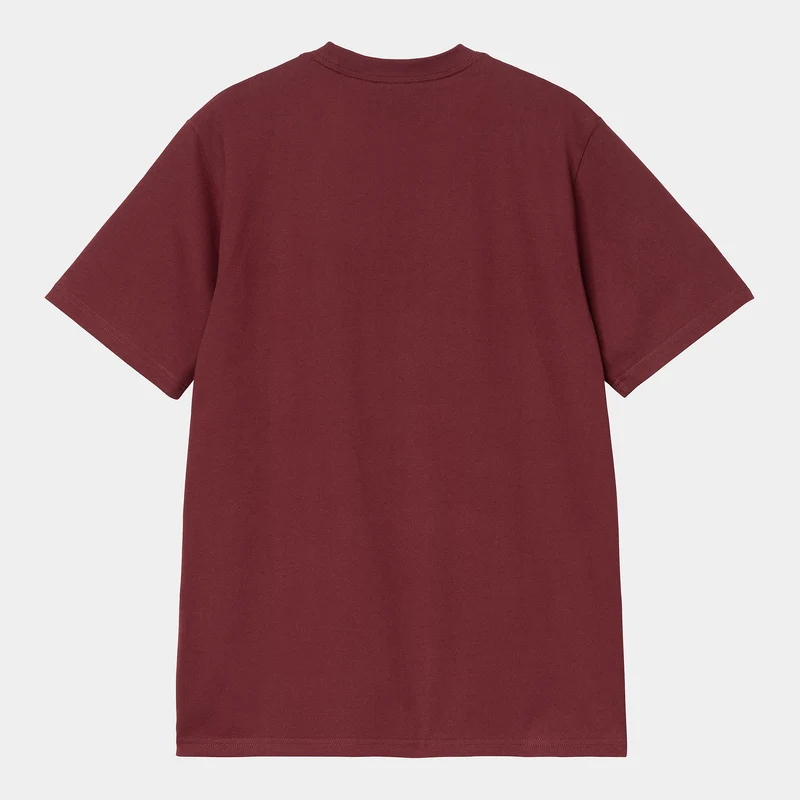 Carhartt WIP Herren-Universitäts-T-Shirt - Malbec