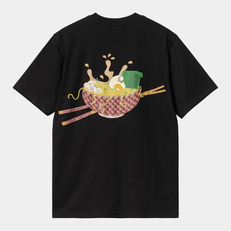 Carhartt WIP Nudelsuppe-T-Shirt für Herren - Schwarz