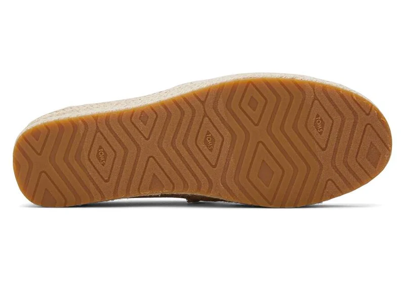 TOMS Valencia Plateau-Espadrille für Damen - Ballettrosa