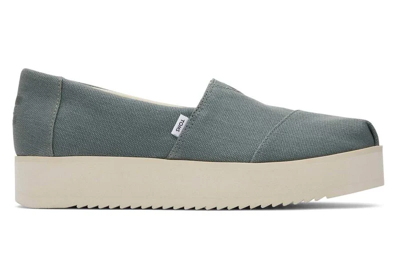 TOMS Alpargata Midform Espadrille für Damen - Bonsai Grün