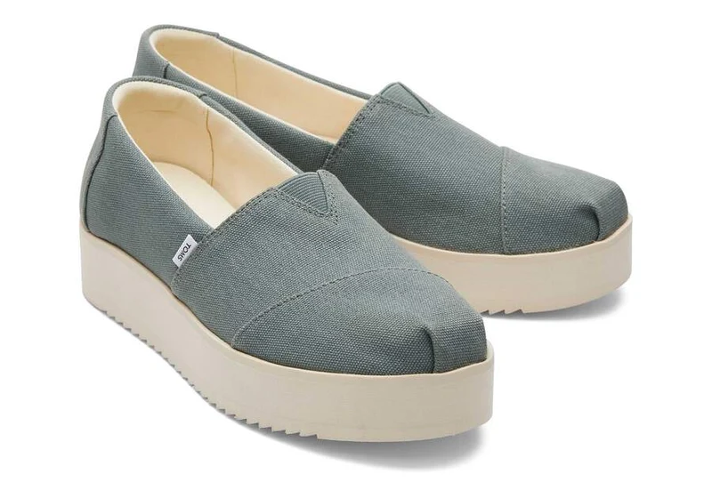 TOMS Alpargata Midform Espadrille für Damen - Bonsai Grün