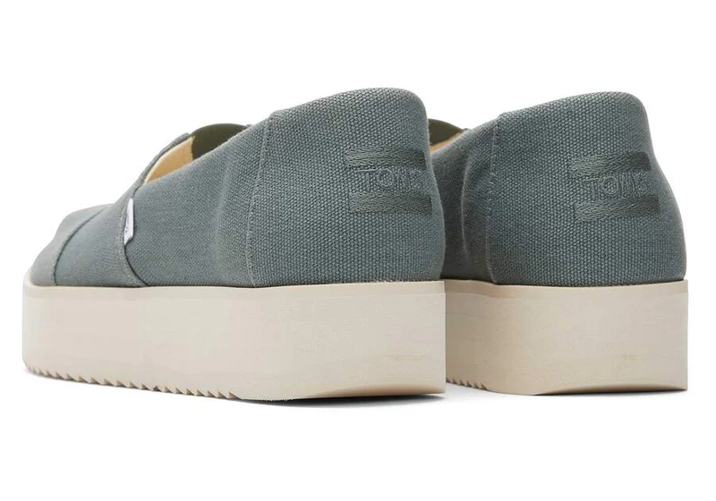 TOMS Alpargata Midform Espadrille für Damen - Bonsai Grün