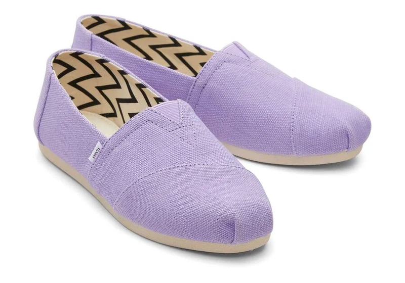 TOMS Alpargata Vintage Heritage Espadrille für Damen - Lila