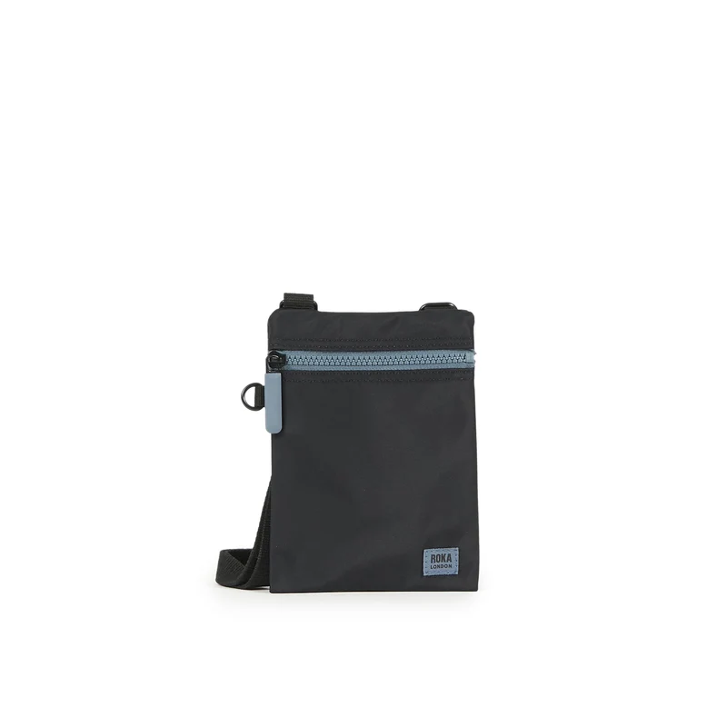ROKA All Black Chelsea Tasche aus recyceltem Nylon der US-Luftwaffe