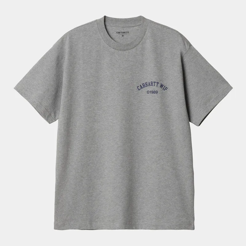 Carhartt WIP Archivo Kurzarm-T-Shirt für Herren - Grau meliert