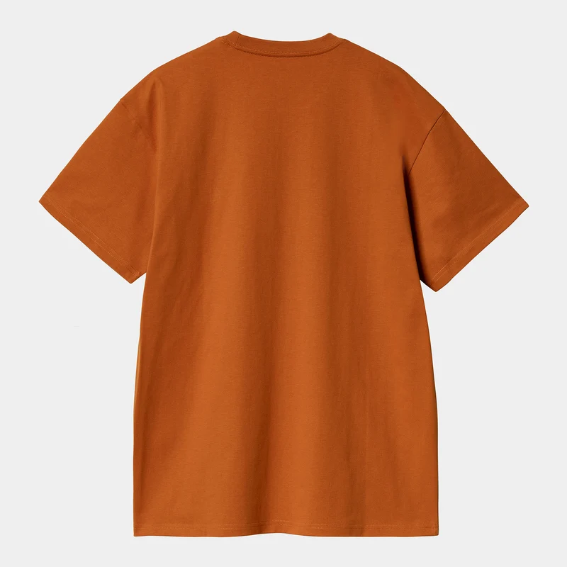 Carhartt WIP Kurzarm-T-Shirt Chase für Herren – Kurkuma