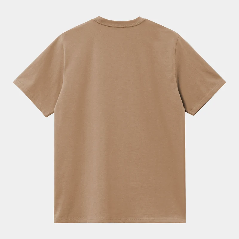 Carhartt WIP Herren Chase Kurzarm-T-Shirt - Erdnuss