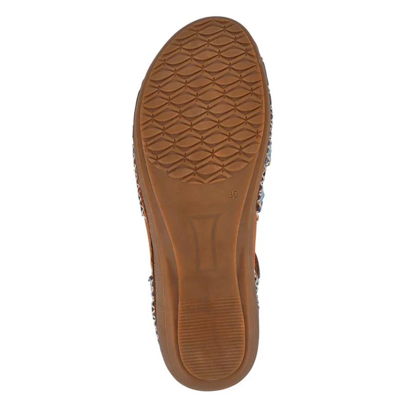 Leather Touch Fasten Mary Janes - METIN41010 / 327 208 - Blue
