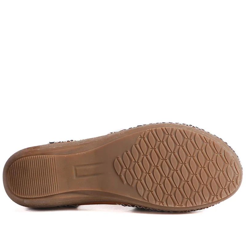 Leather Touch Fasten Mary Janes - METIN41010 / 327 208 - Navy