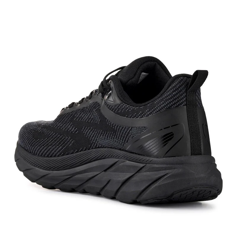 Easy Step In Memory Foam Lace Up Trainers - SUNCH41001 / 327 561 - Black