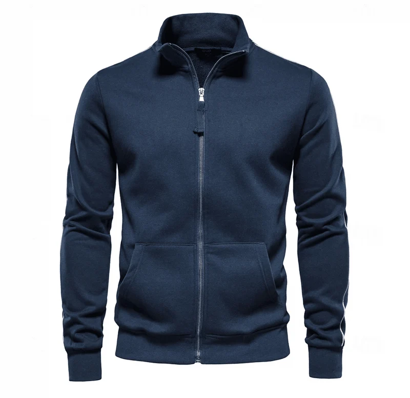 Herren Sweatjacke mit Reißverschluss Slim Fit