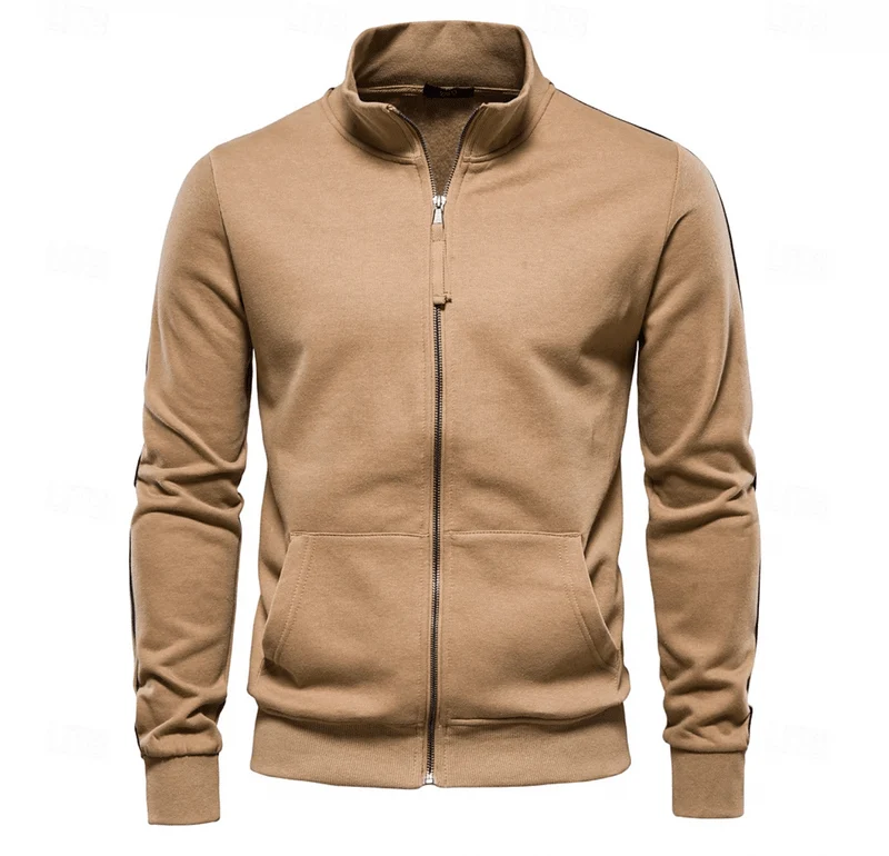Herren Sweatjacke mit Reißverschluss Slim Fit