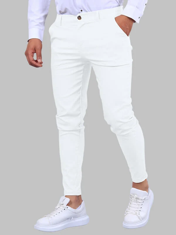 Chinohose Herren Slim Fit