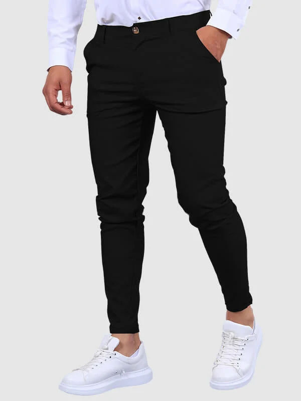 Chinohose Herren Slim Fit