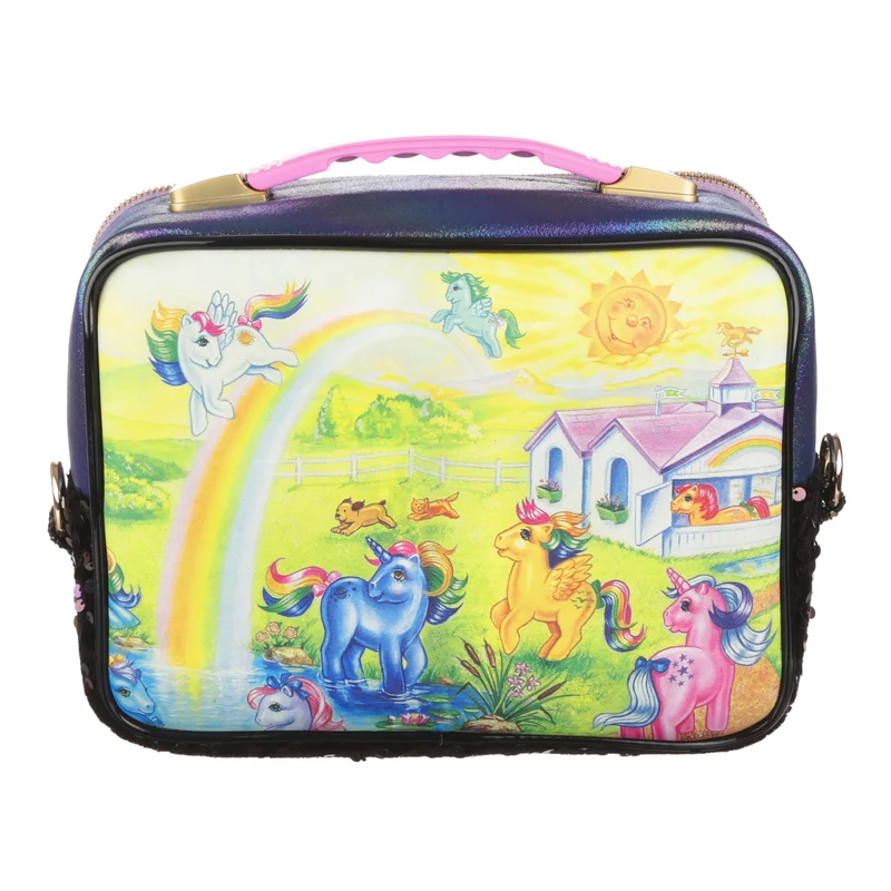 Irregular Choice Frauen My Little Pony Regenbogen-Schleifentasche – Schwarz